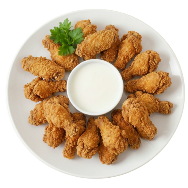 Oven Baked - Breaded Wings