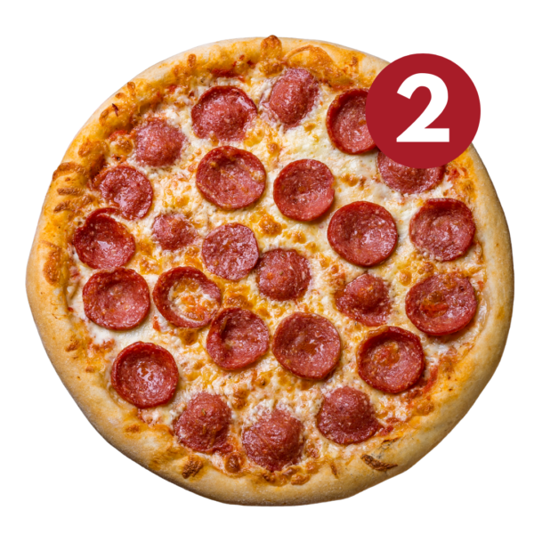 2 Pizza 2 Topping Special