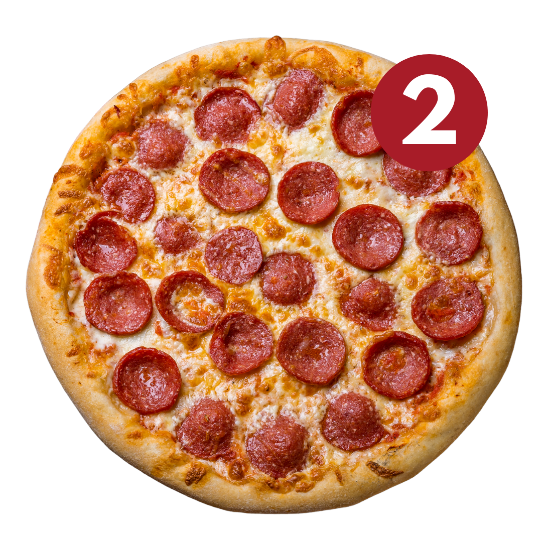 2 Pizza 2 Topping Special